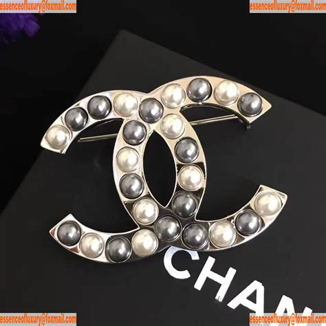 used chanel broach|Chanel necklace knockoffs.